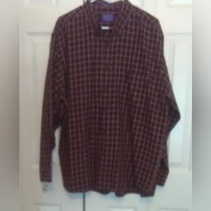 Men's XL dark red Pendleton shirt